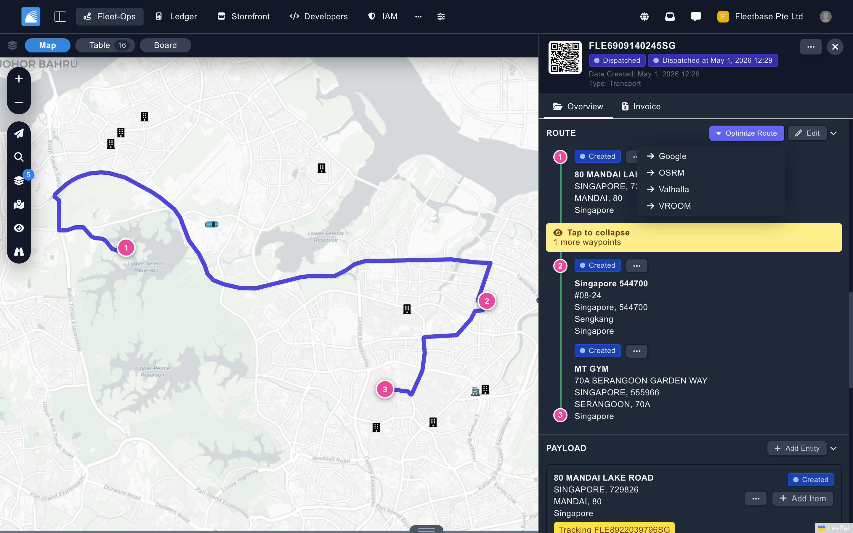 Intelligent Collection Route Optimization