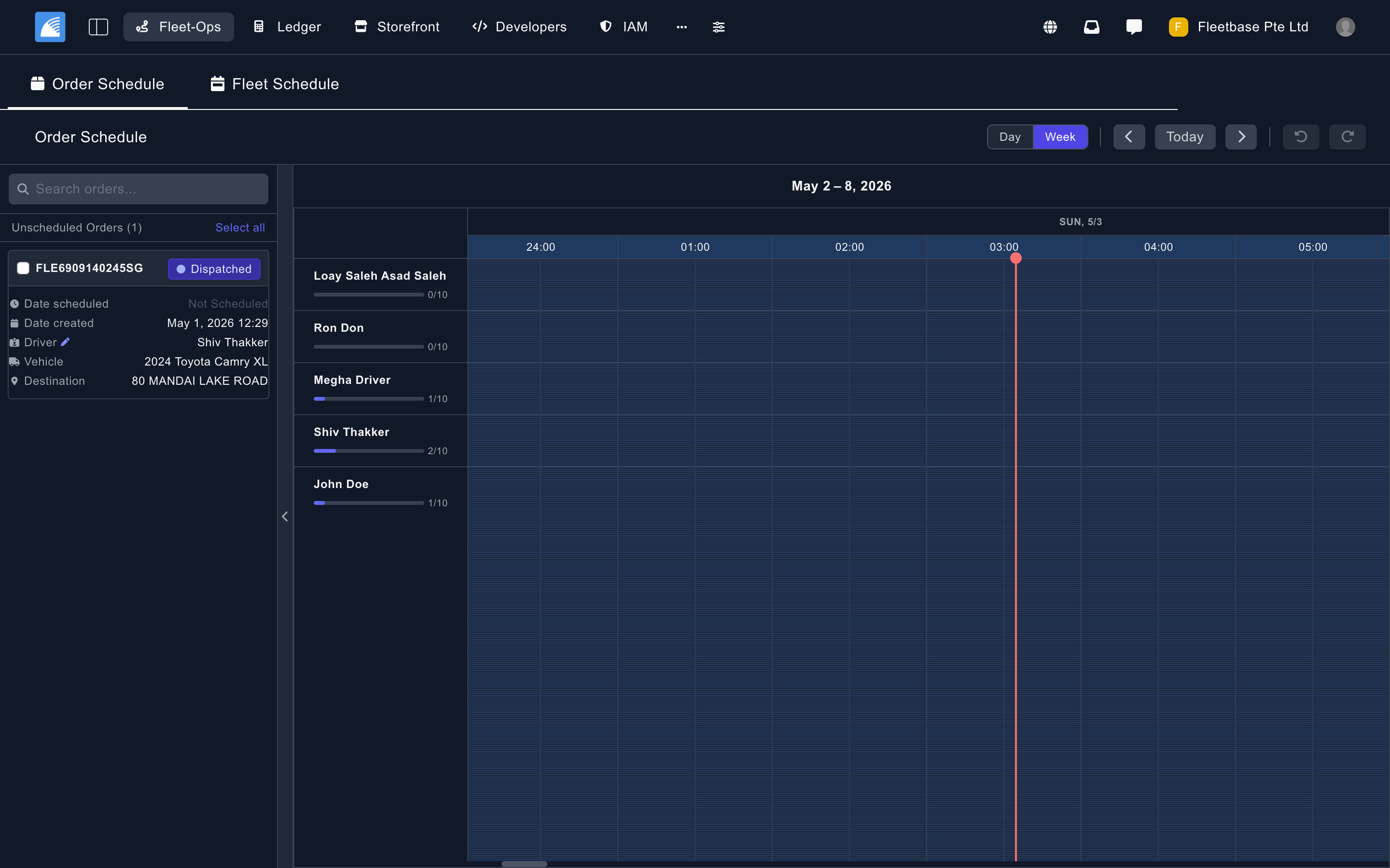 Delivery Time Window Management