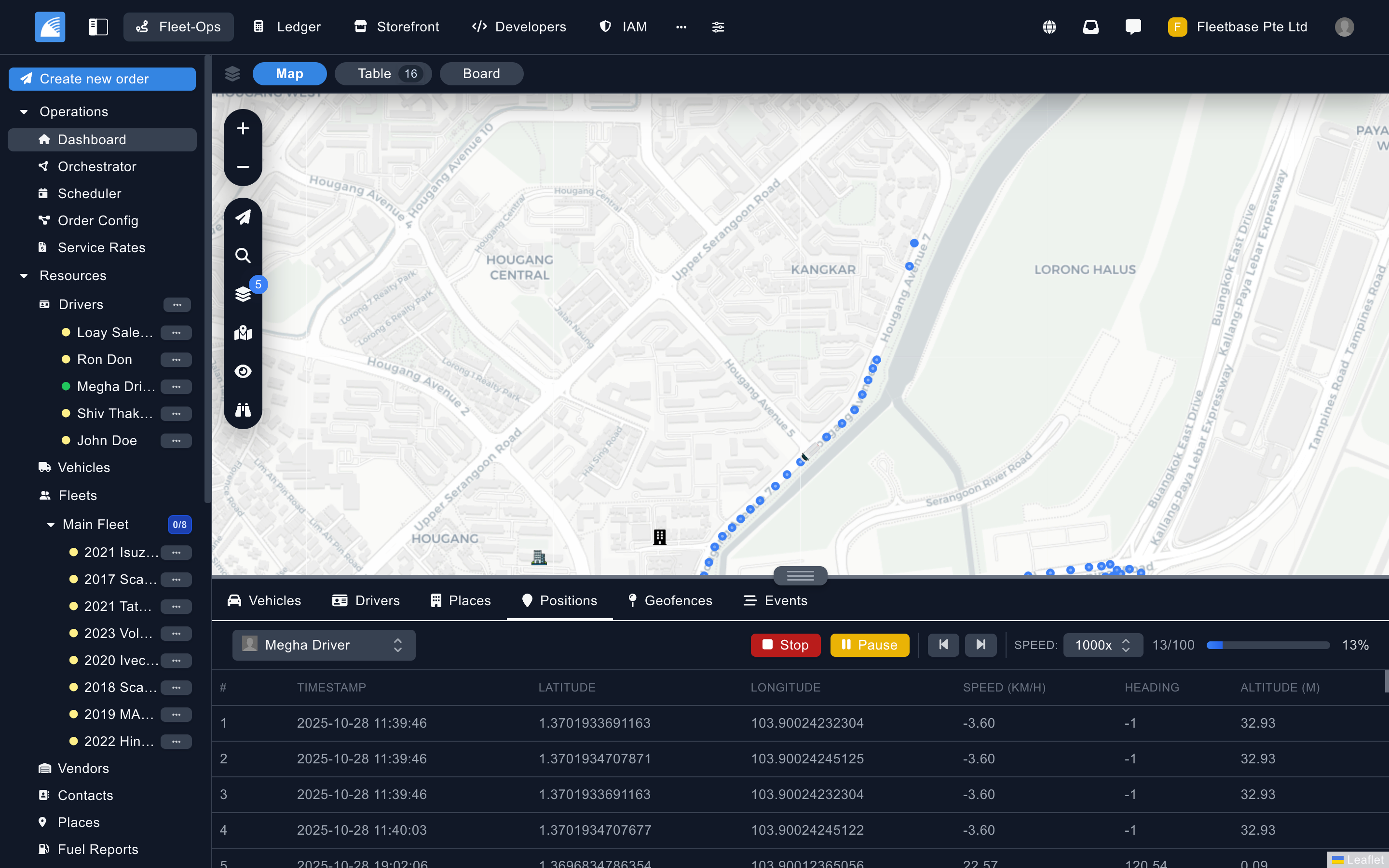 Live Tracking Links